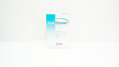 Safetec 37000 Lens Cleaner Premoistened Lens Wipes - Box of 100
